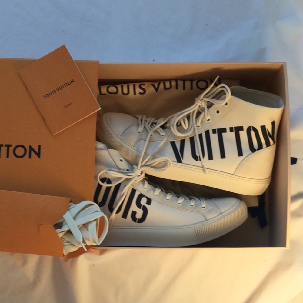 Louis Vuitton Tattoo High Top boot
